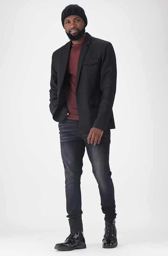 Waldo Suit Jacket _ 161183 _ Black