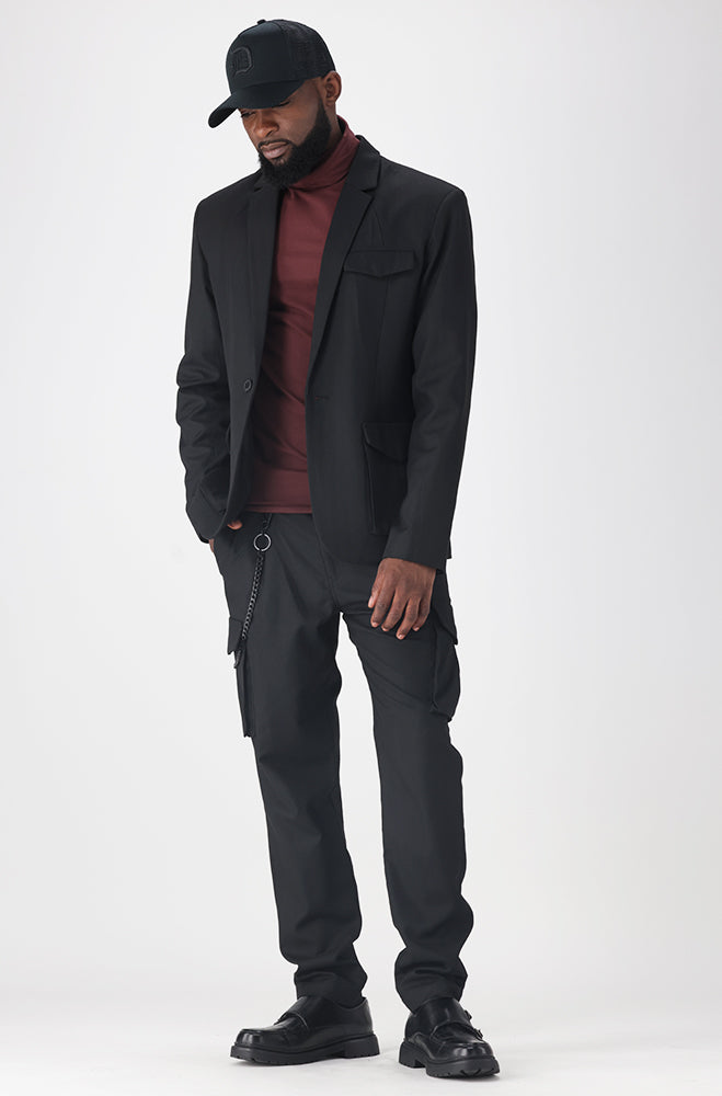 Waldo Suit Jacket _ 161183 _ Black