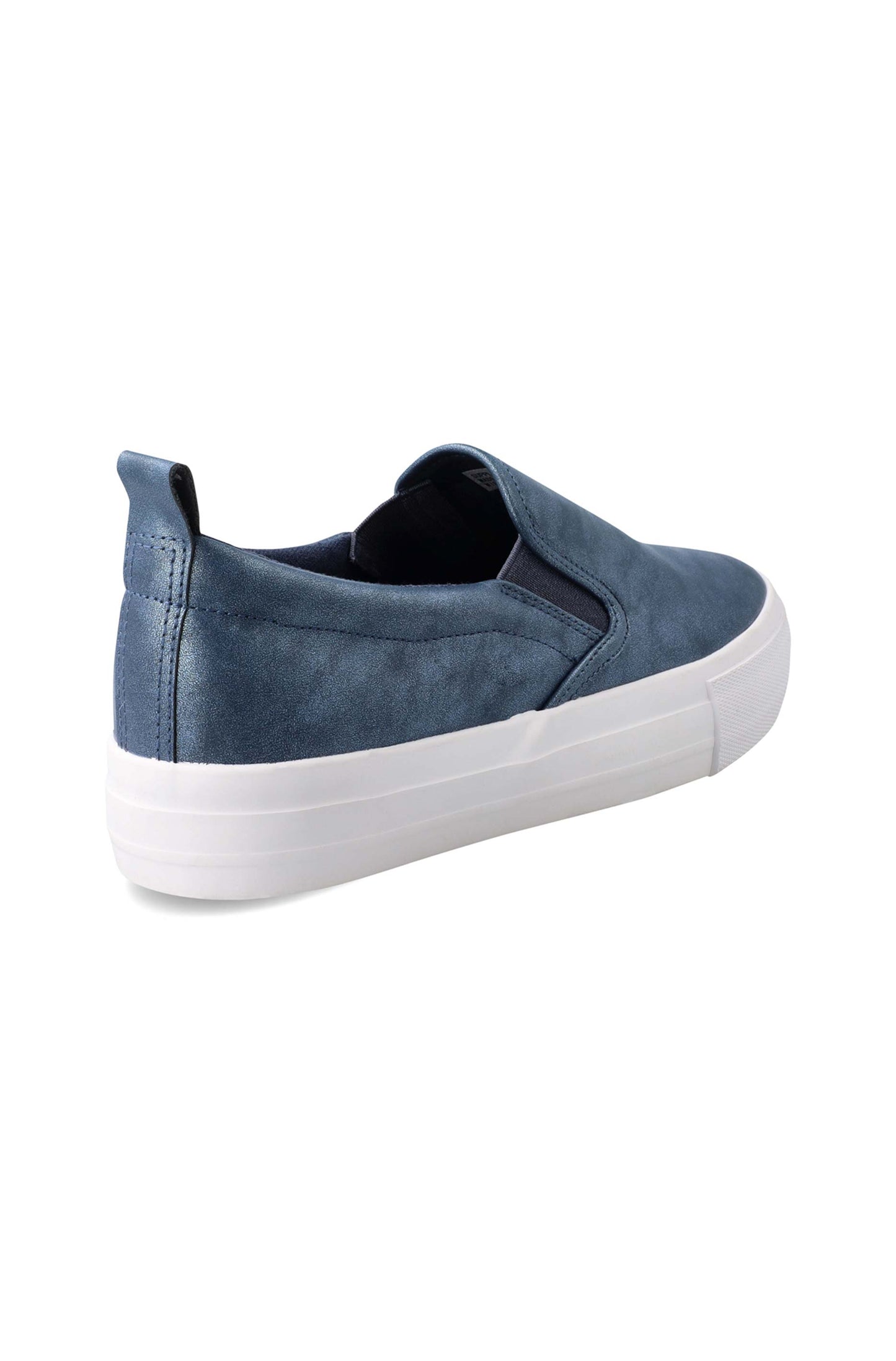 Jemima Shimmer Gusset Sneaker _ 161200 _ Blue