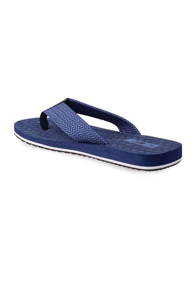 Tate Embossed Flip Flop _ 161274 _ Navy