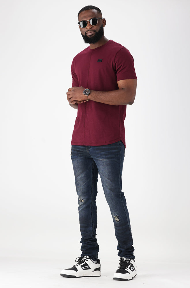 Twisted Super Skinny Denim _ 164216 _ Dark Wash