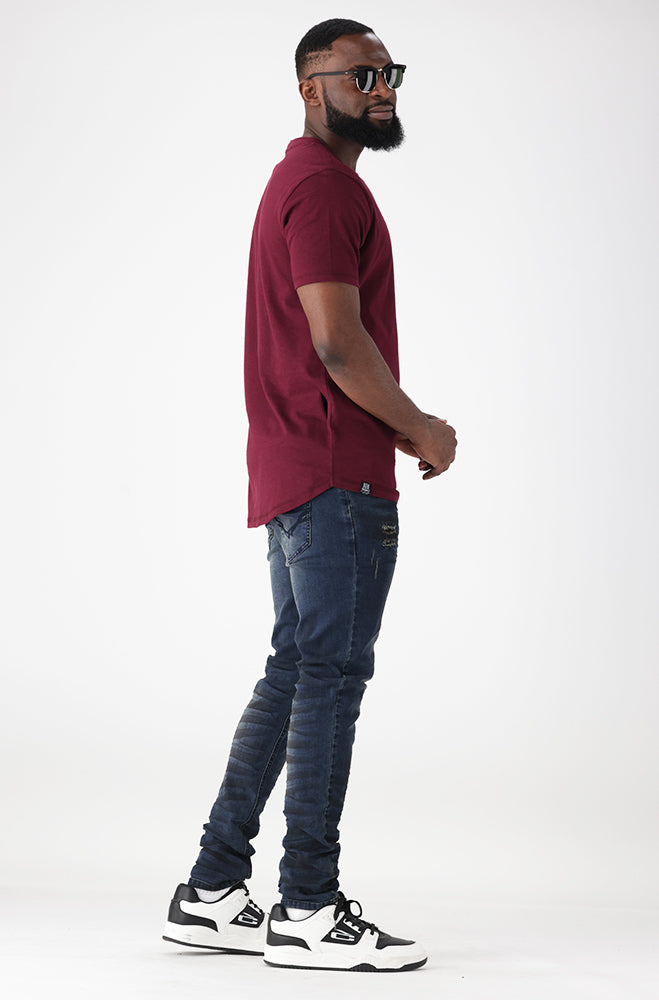 Twisted Super Skinny Denim _ 164216 _ Dark Wash