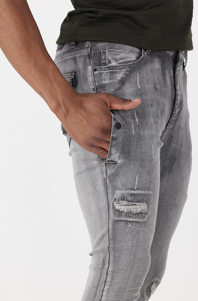 Vetrox Skinny Denim _ 164224 _ Grey Wash