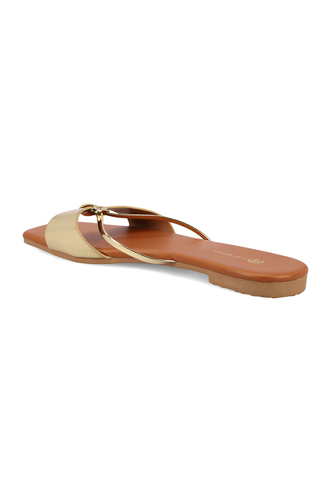 Petra Knotted Sandal _ 167638 _ Gold