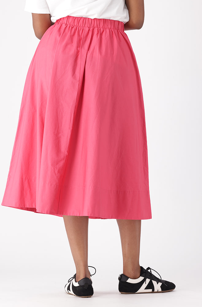AMINA POPLIN SKIRT