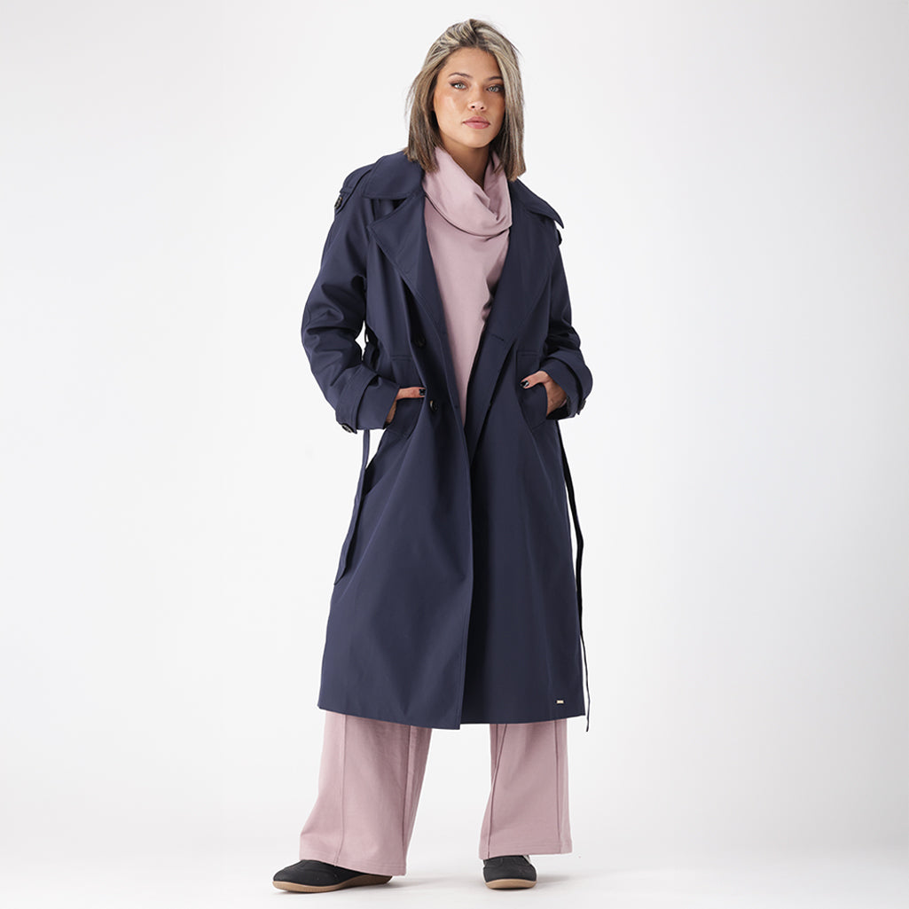 ELOISE BELTED TRENCH COAT – Dunns