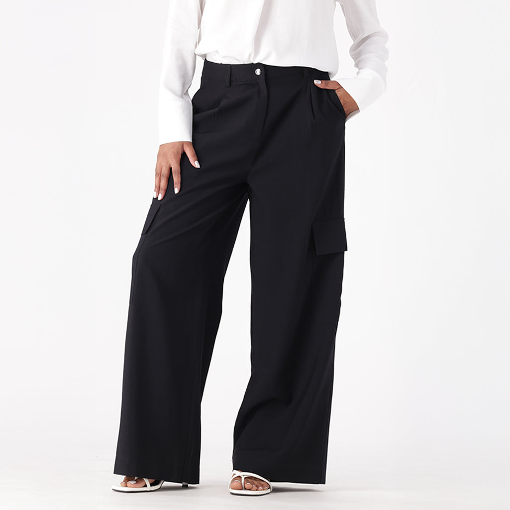 LIRA SMART CARGO WIDE LEG PANTS – Dunns