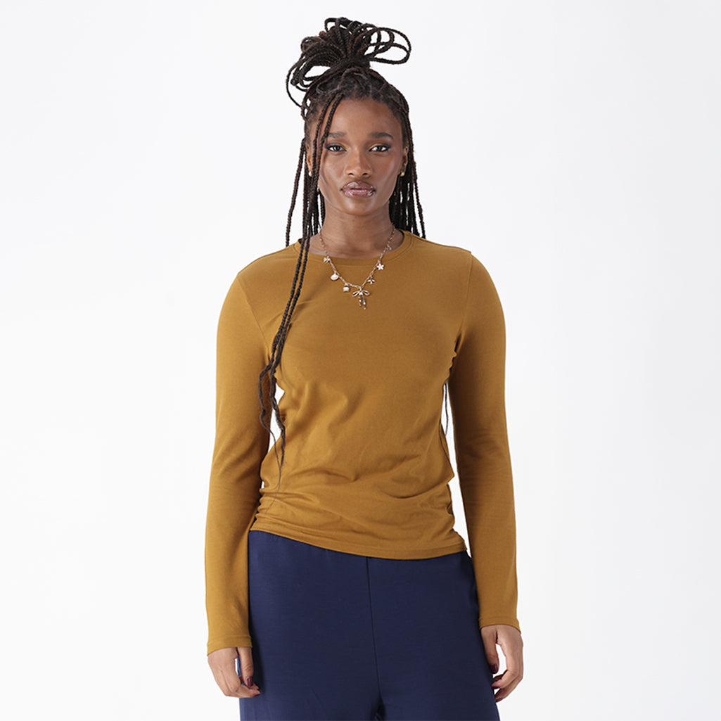 CLEO CREW NECK TEE – Dunns