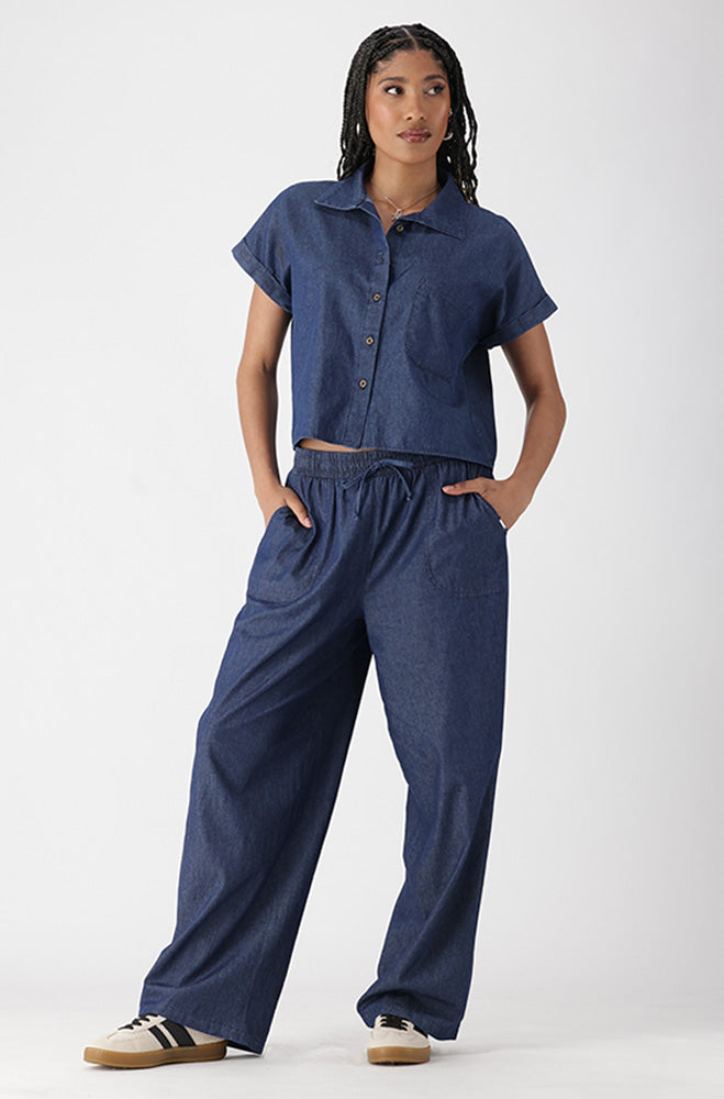 Dunns Clothing | Enya Chambray Pants | R299