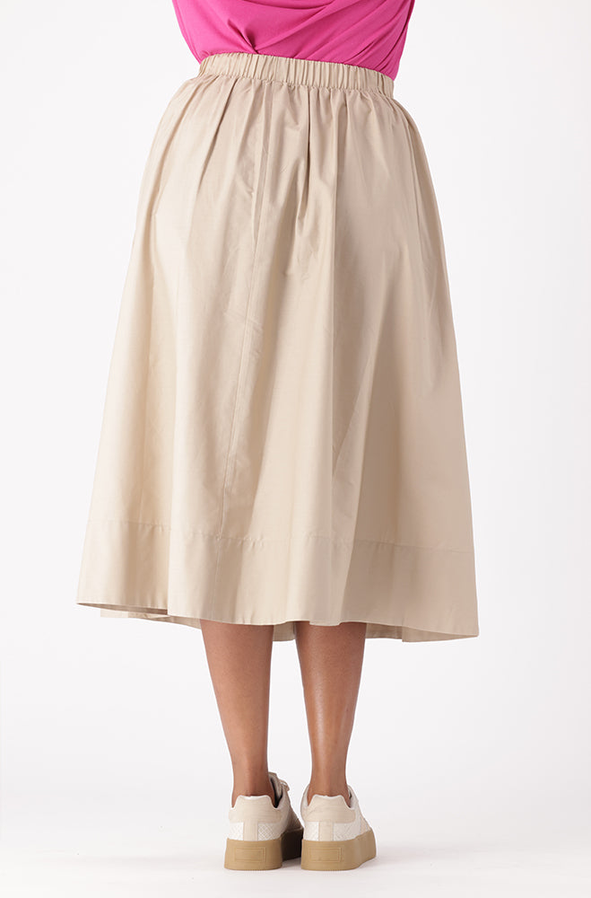 AMINA POPLIN SKIRT
