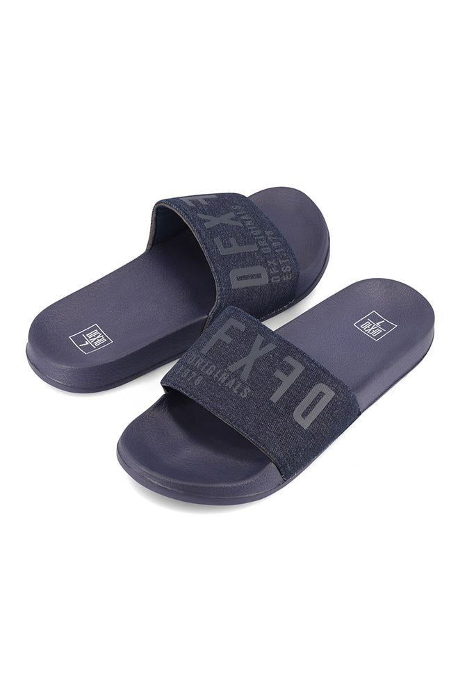 Footwear | Cosmo Core Slide _ 163693 Blue Sandals