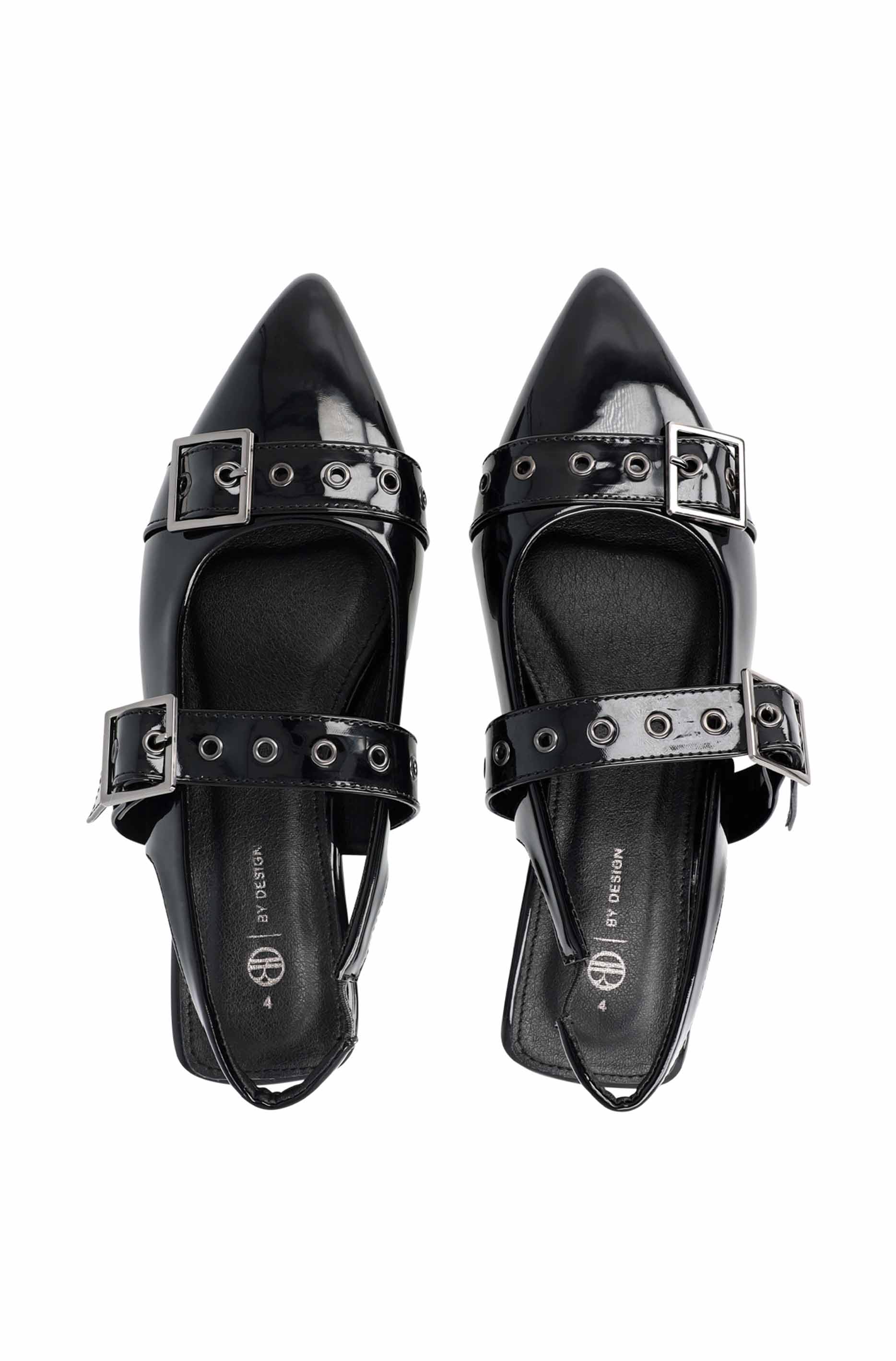 Footwear | Dolley Double Buckle Slingback Pump Flats