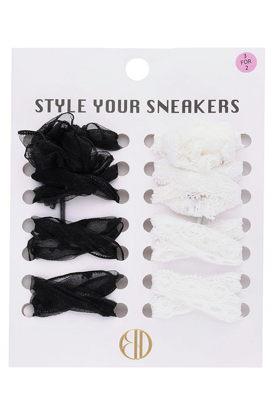 MICHELLE SNEAKER LACES 2PK