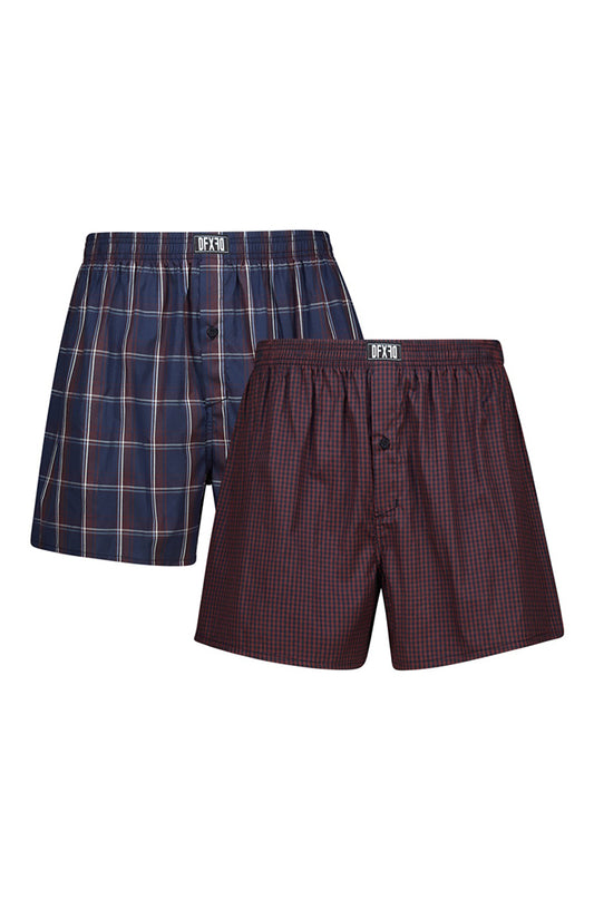 LUCAS WOVEN BOXERS 2PK