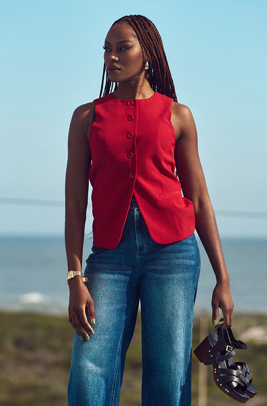 PEYTON SMART WAISTCOAT