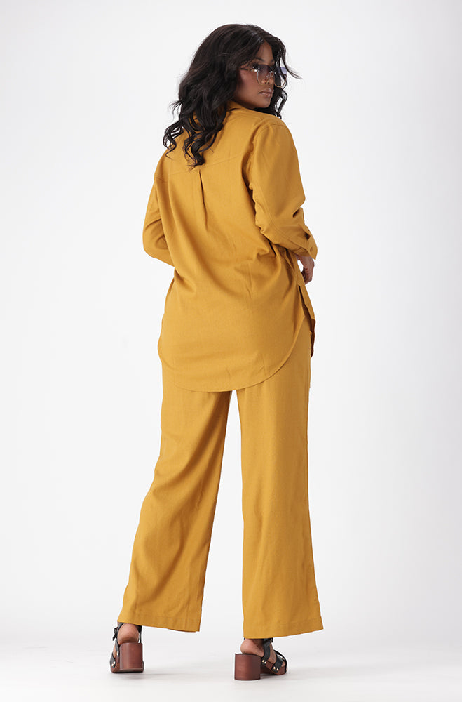 KALLIE LINEN BLEND PANTS