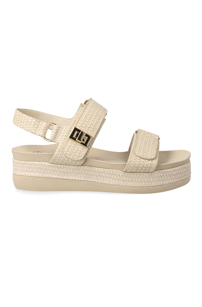 Footwear | Neeva Raffia Active Sandal _ 161305 Stone Sandals