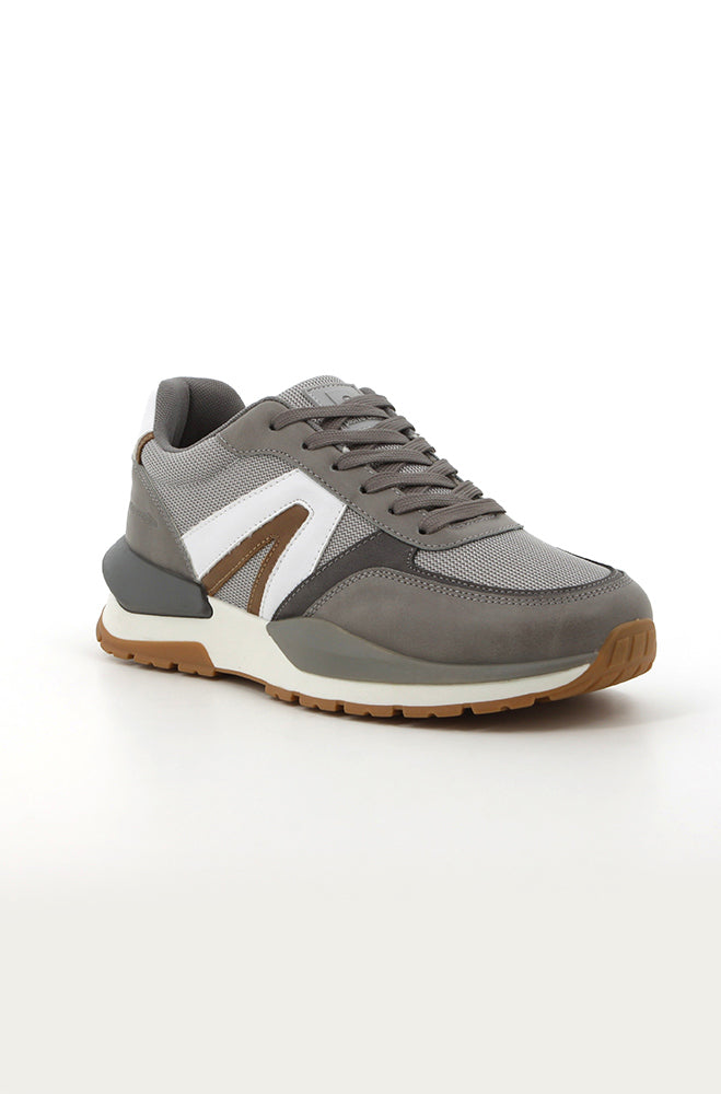 Footwear | Pierre Cardin Nylon Sneaker _ 157156 Grey Sneakers