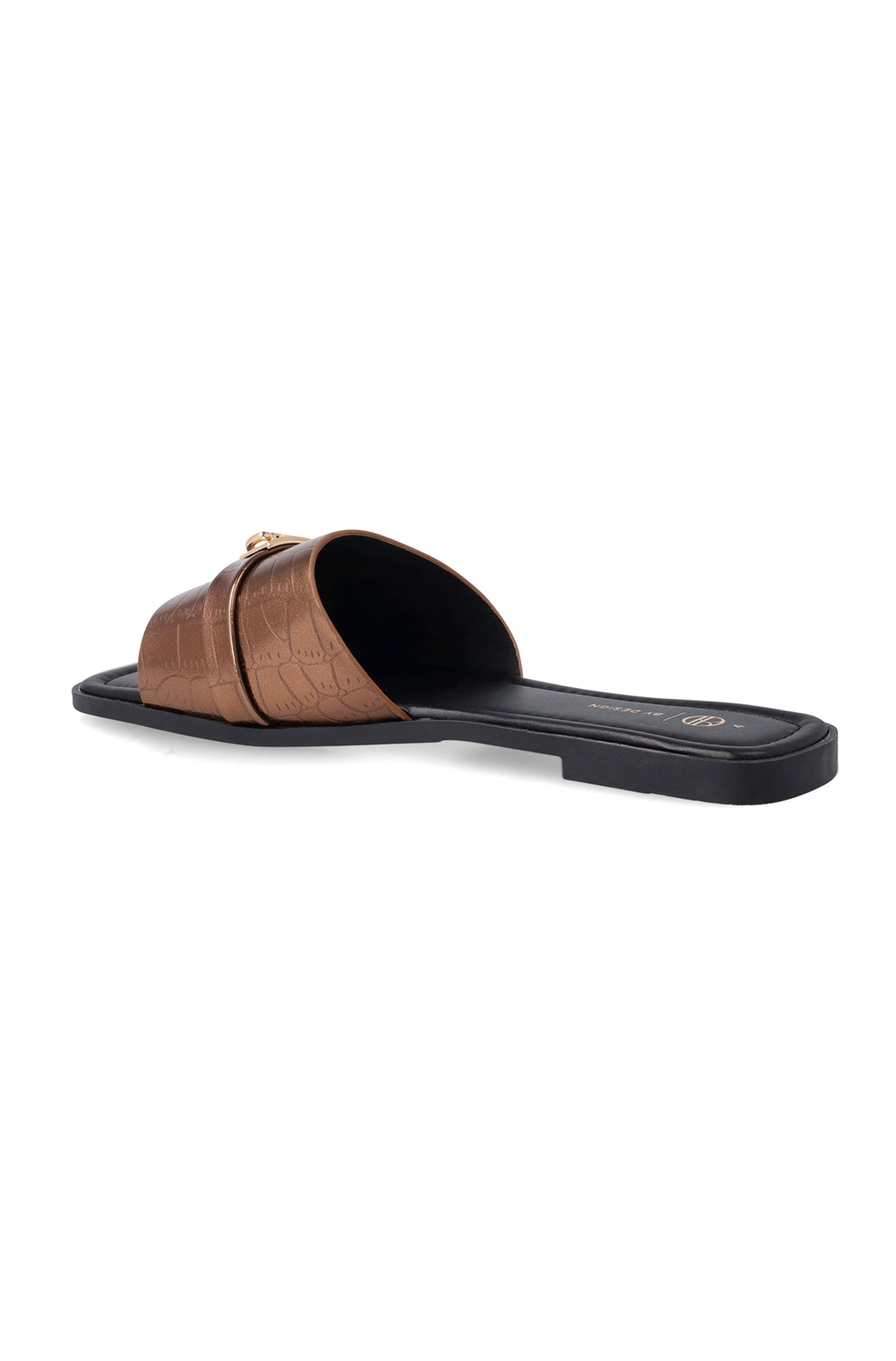 Candy PU textured mule
