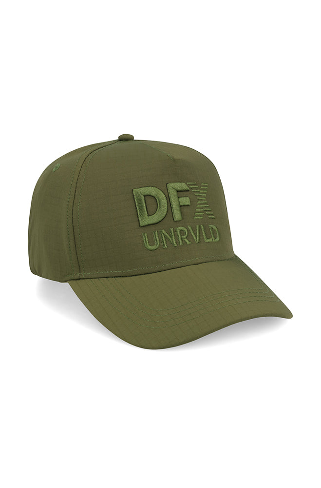COLE EMBROIDERED PEAK-CAP - FATIGUE