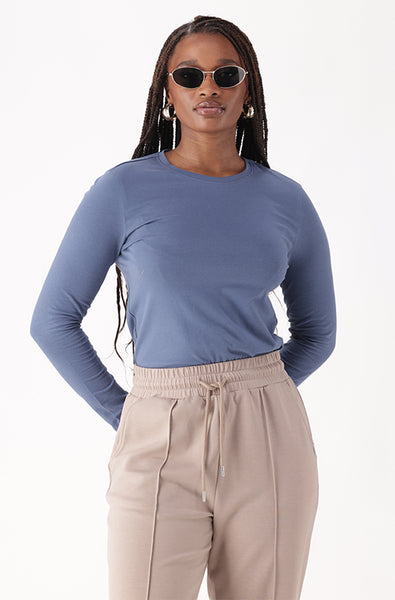 CLEO CREW NECK TEE – Dunns