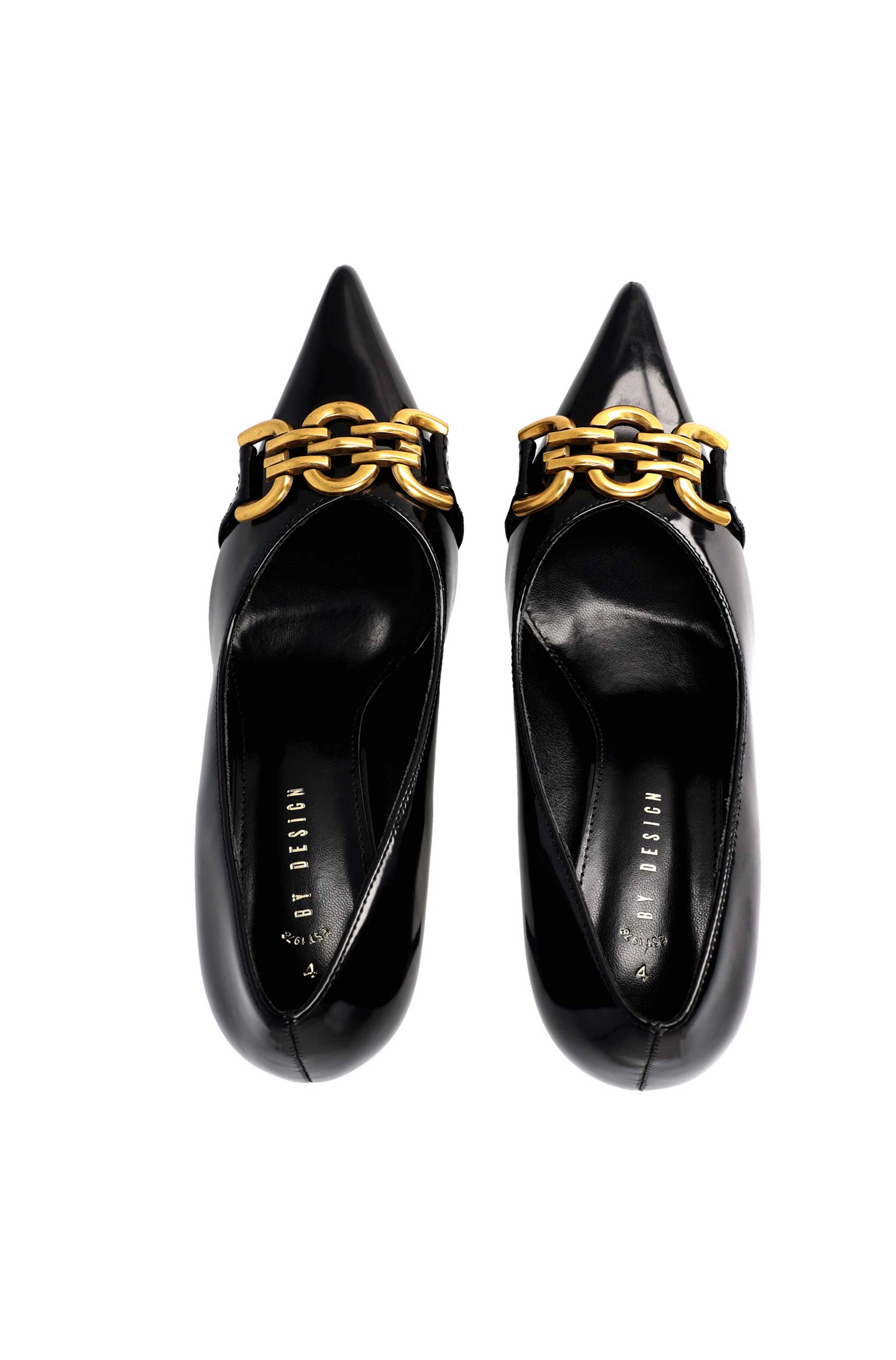 Footwear | Closed Back Stiletto with Trim Heels