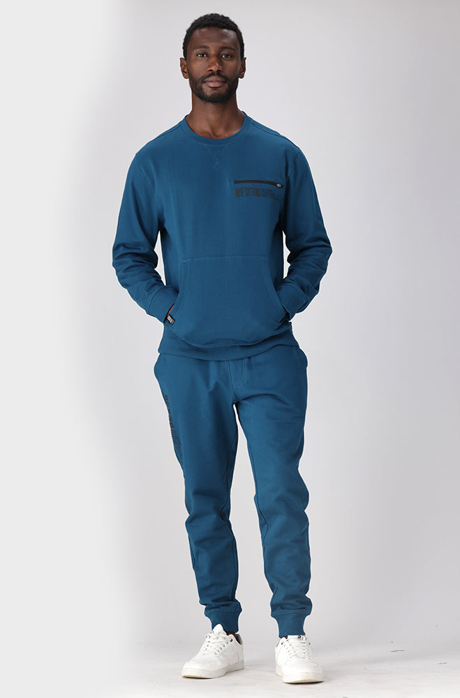 Mens | Lismore Crew Sweat _ 155974 Teal