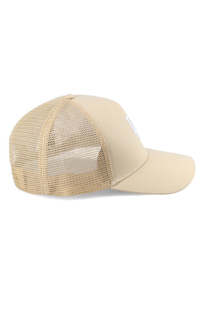 DFX BLAZE TRUCKER HAT - STONE