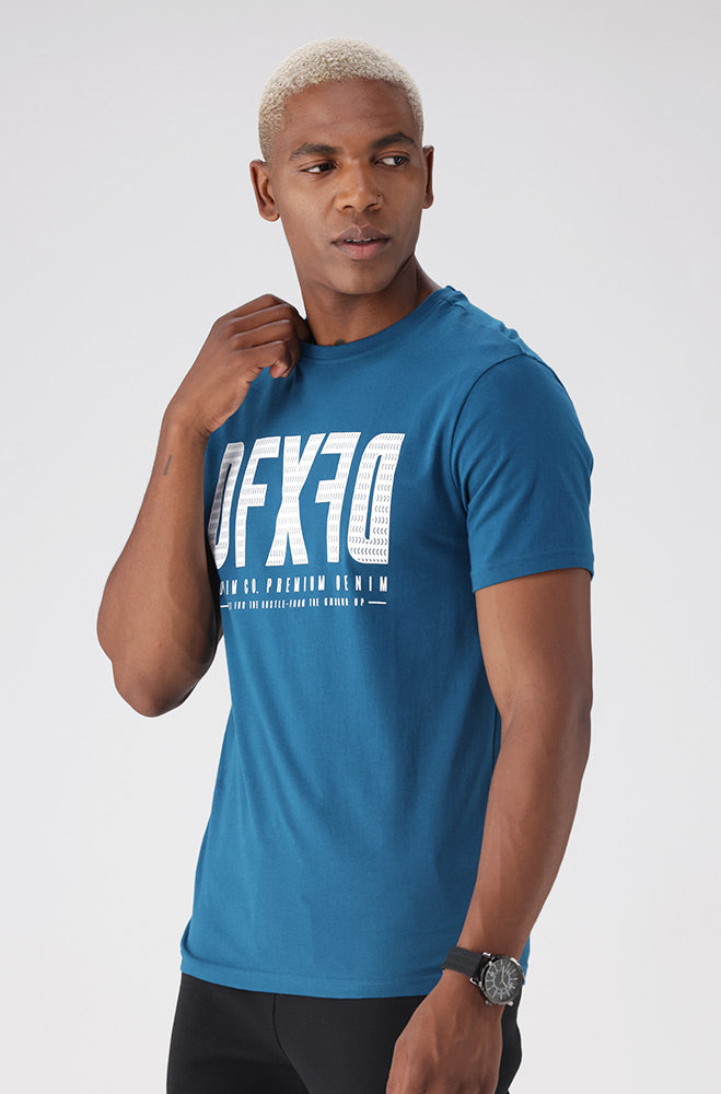 Mens | Heron Tee _ 158386 Teal T-shirts