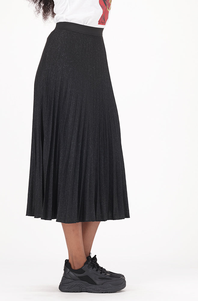 SARAH KNIT PLEAT SKIRT