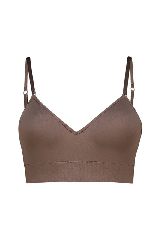 Isla Seamfree Bra Top _ 147627 _ Dark Mocha