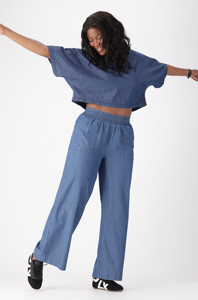 ARLEY CHAMBRAY PANTS