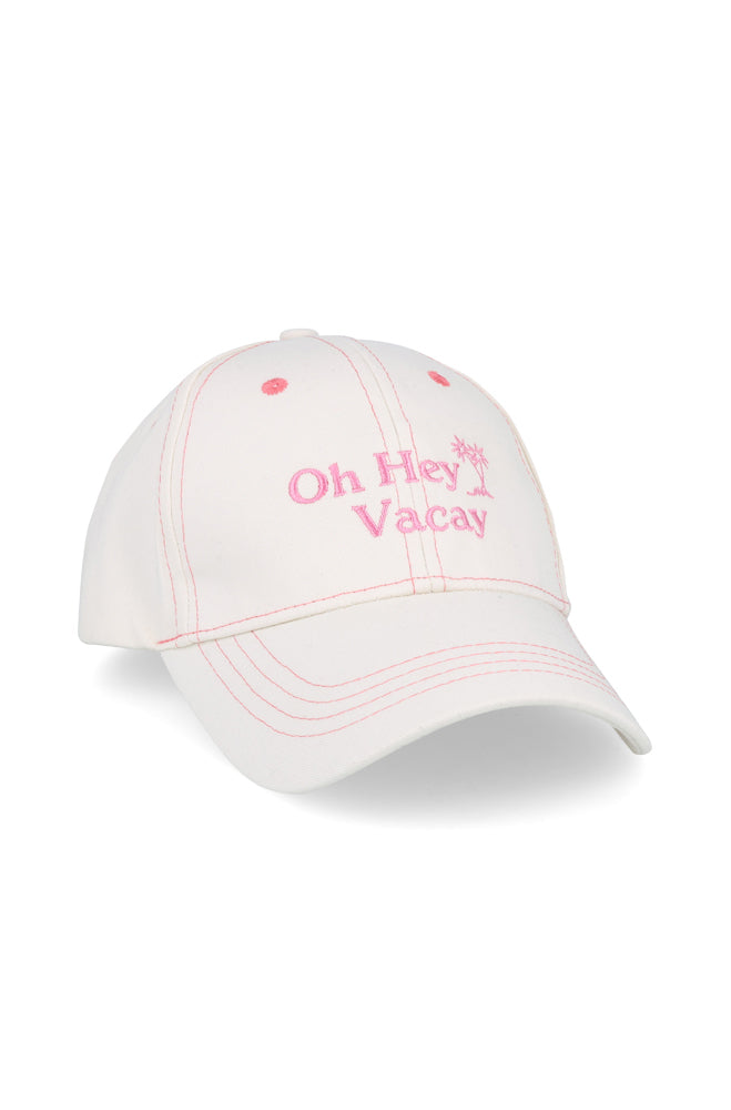 ALICE EMBROIDERED PEAK CAP