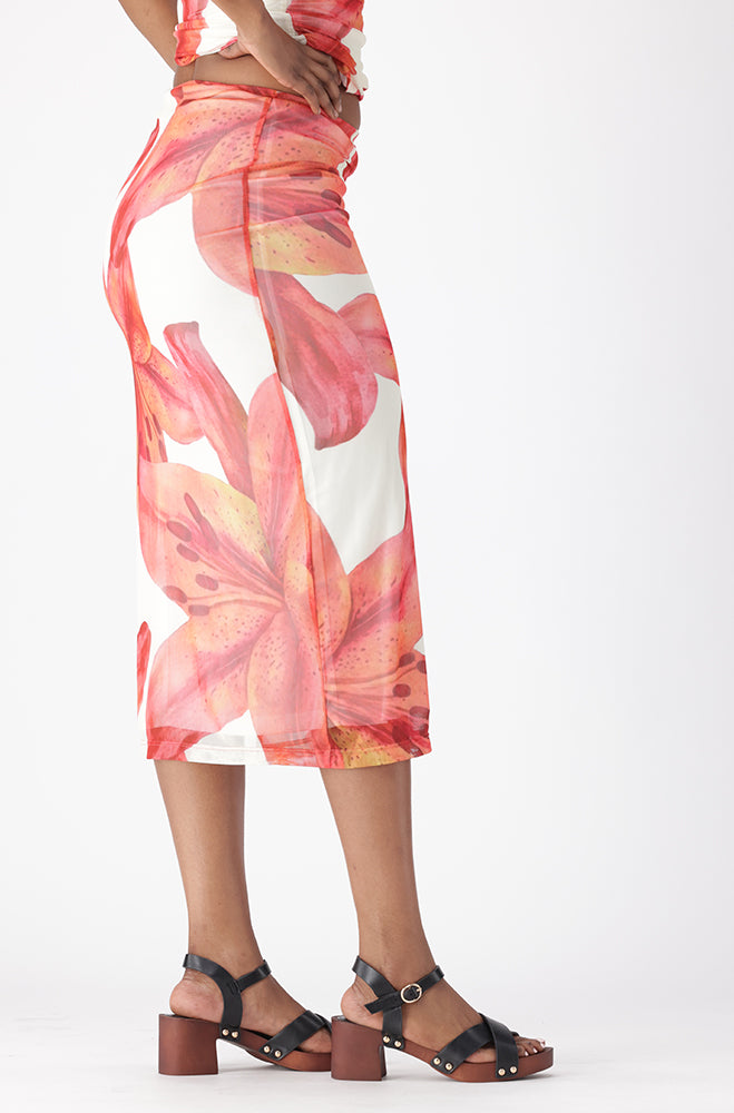 CYLEN MESH SKIRT