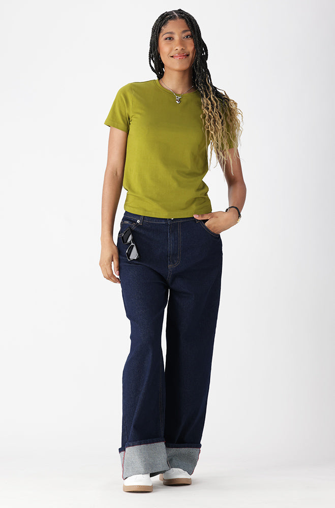 CANDICE CREW NECK TEE