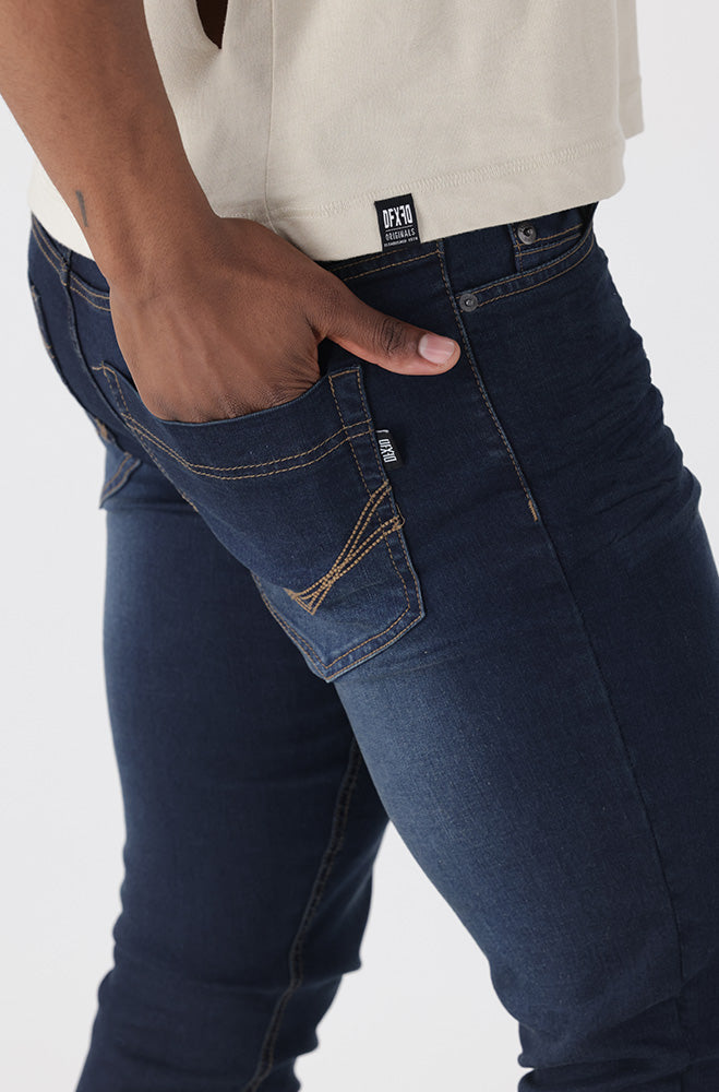 Mens | Landau Slim Fit Denim _ 164131 Blue Jeans