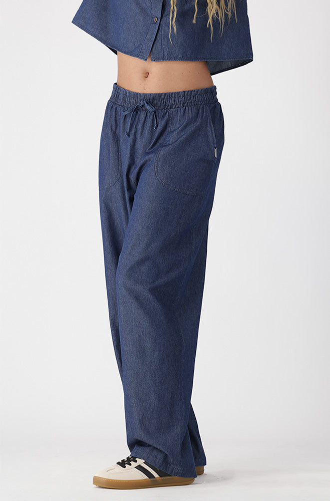 Ladies | Enya Chambray Pants Trousers