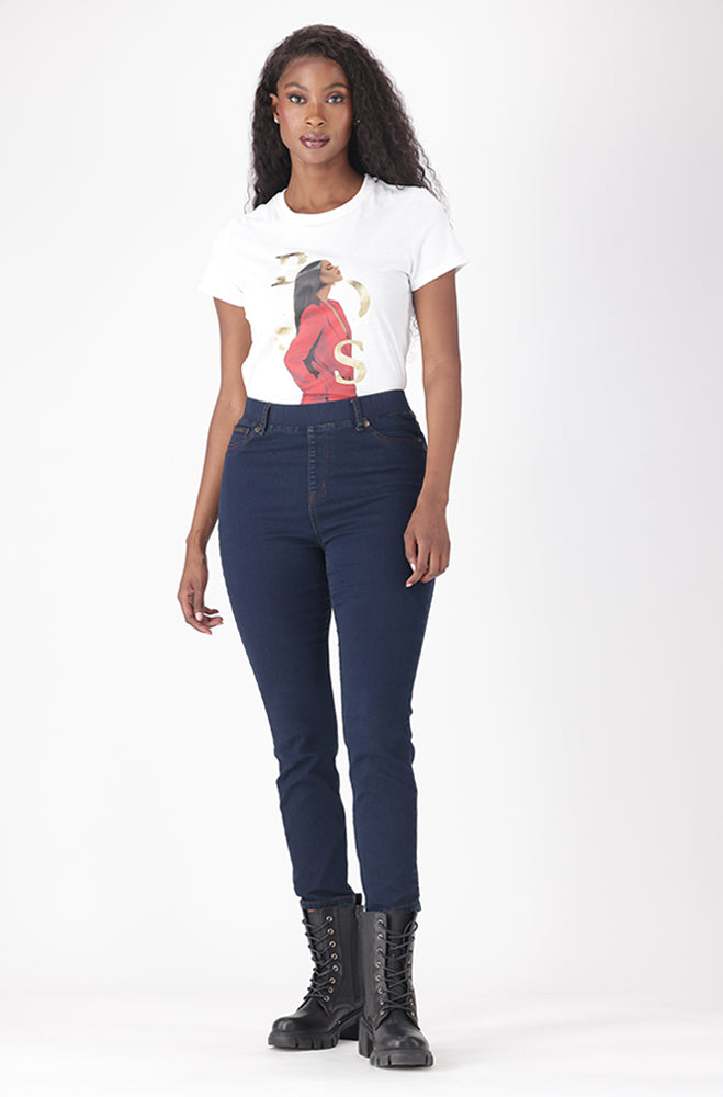 HARPER MID RISE SKINNY JEGGING