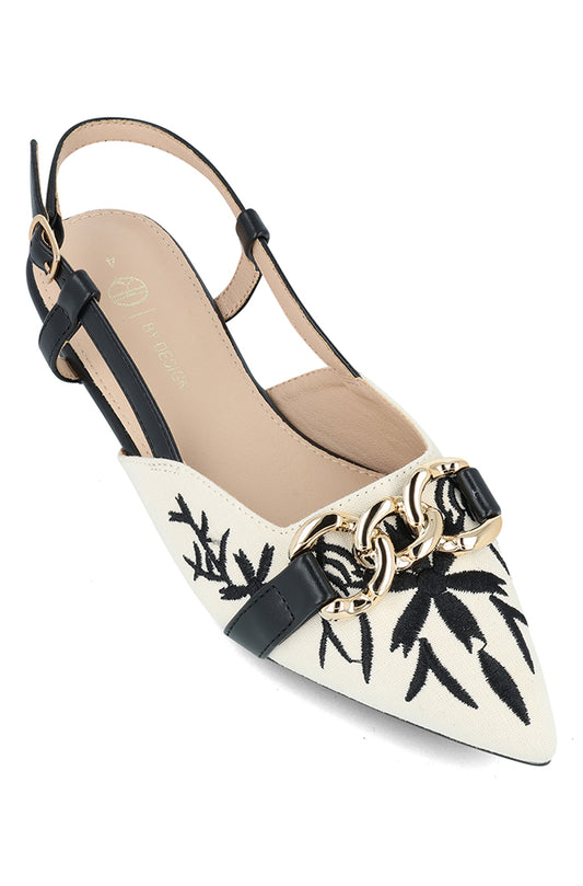 Aasiya Slingback point toe pump