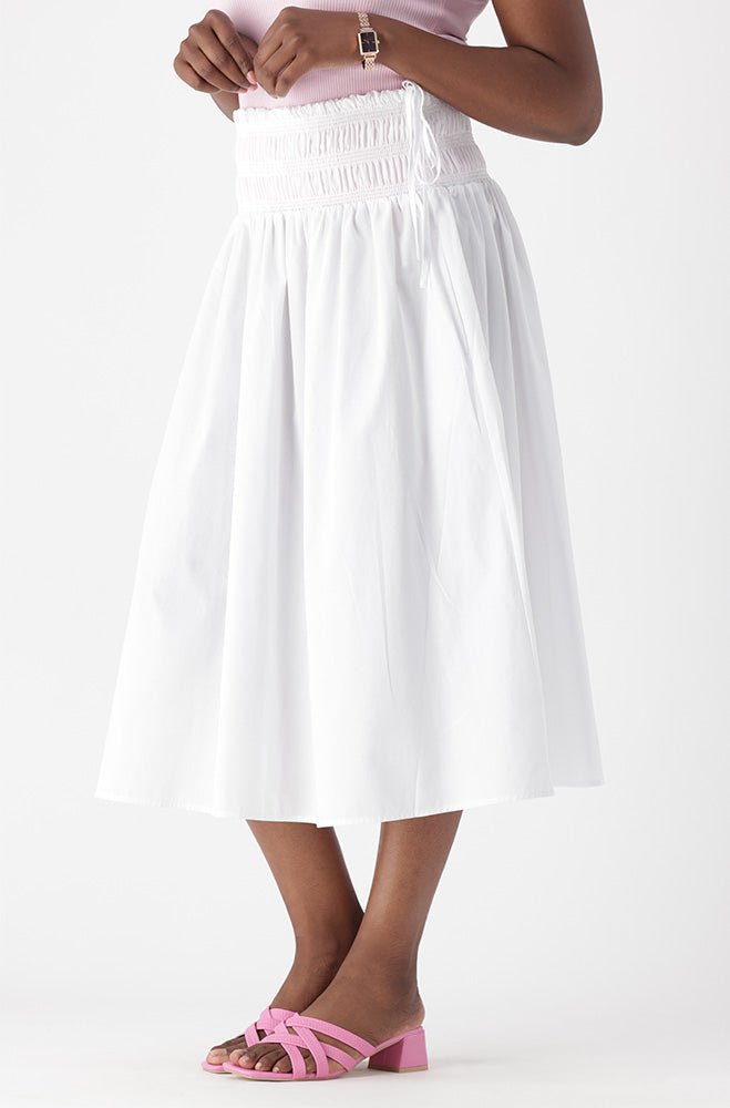 Ladies | Aleena Shirred Waistband Skirt Skirts