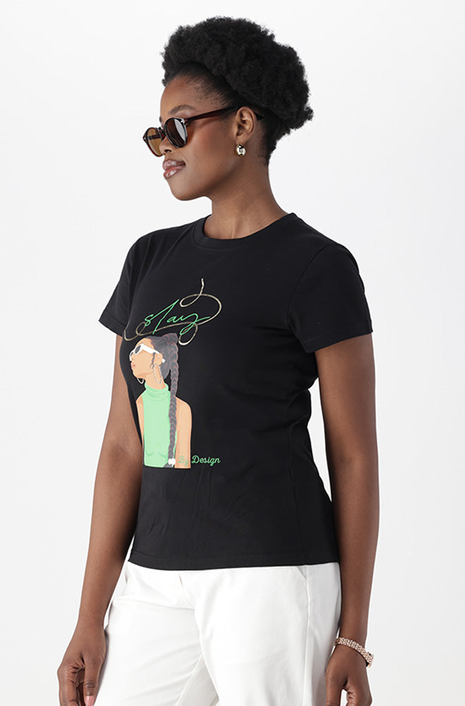 ZOLA REGULAR FITTED GRAPHIC TEE