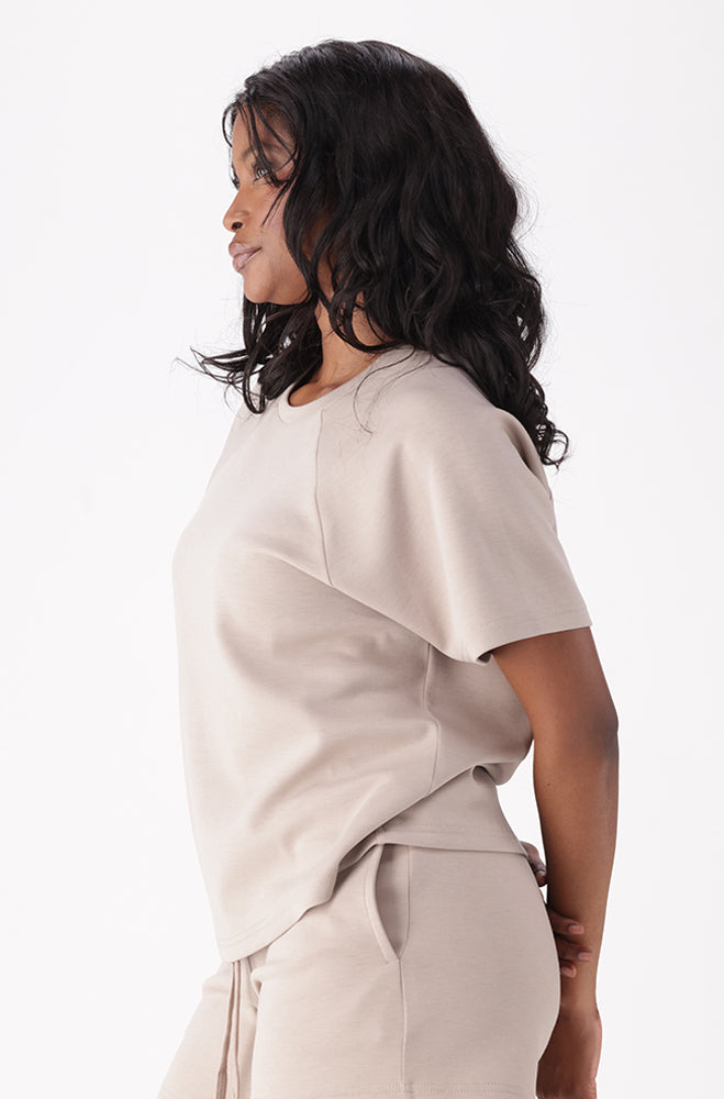 KGOMOTSO BOXY FIT SOFT TOUCH TOP