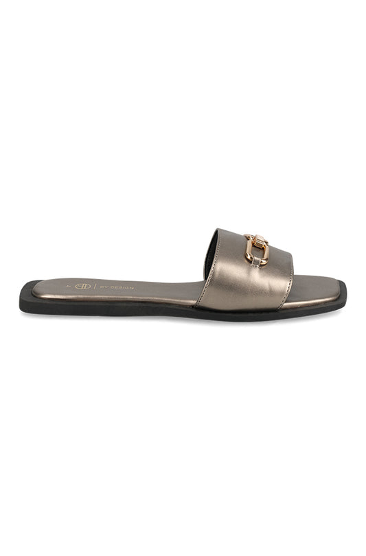 Isla Gold detail sandal