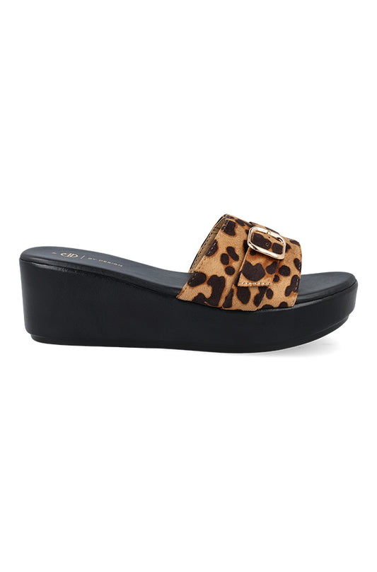 Lizzo Animal print wedge sandal