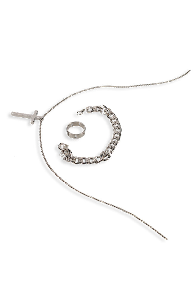 FILTH 25FW TINY CUBAN DOUBLE CHAIN / SIL DFX CUBAN CHAIN SET – Dunns