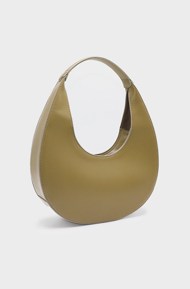 SELENA STRUCTURED CRESCENT BAG