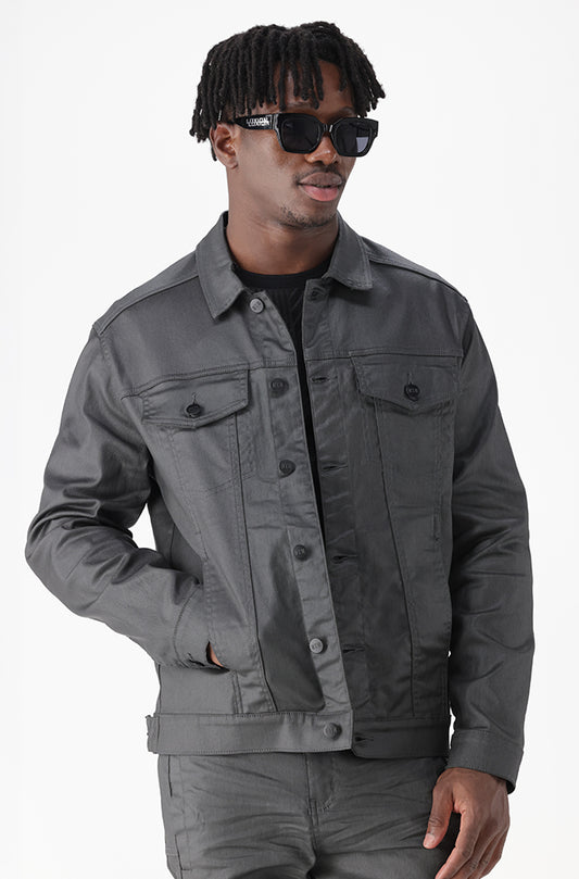 Denver Coated Denim Jacket