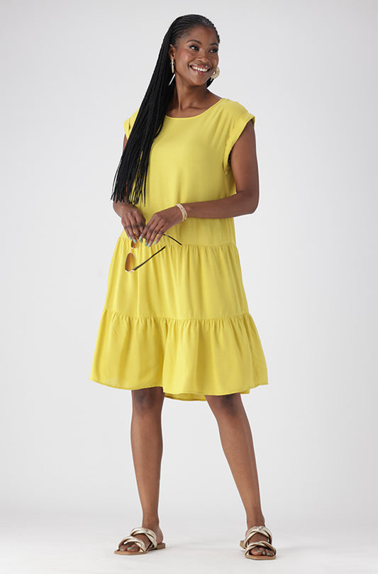 CARLA TIERED DRESS