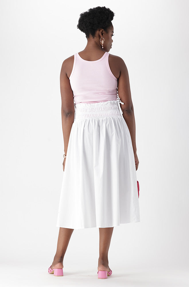 Ladies | Aleena Shirred Waistband Skirt Skirts
