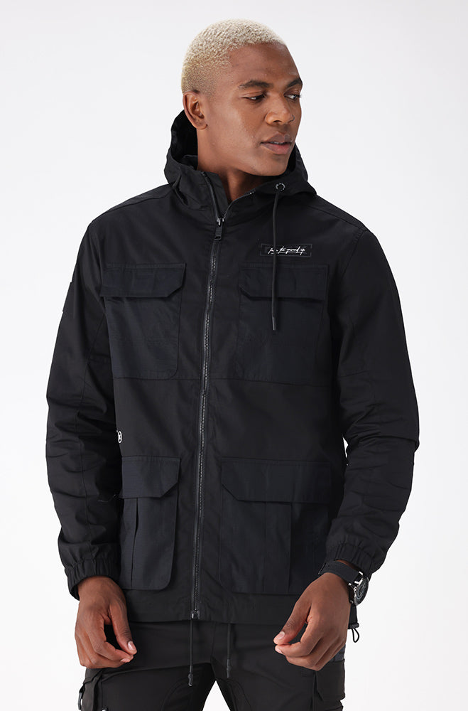 Dunns Clothing | Utility Jack _ 155586 _ Black | R499 - Save 15%